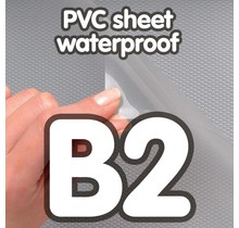 Transparant PVC sheet 0,5 mm Anti Reflex