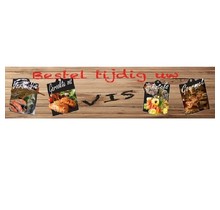 Spandoek PVC - Bestel tijdig uw vis