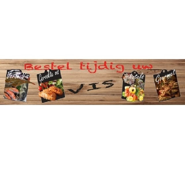 Spandoek PVC - Bestel tijdig uw vis