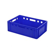 Stapelbak E2 Euronorm  gesloten gladde bodem