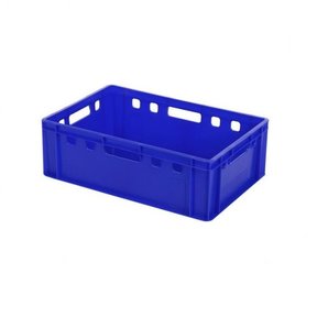 Stapelbak E2 Euronorm  gesloten gladde bodem