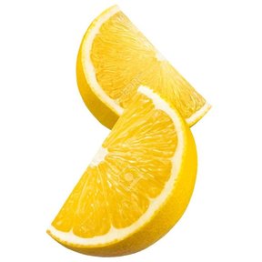 Decoratie 1/4 Citroenen  a 6 stuks