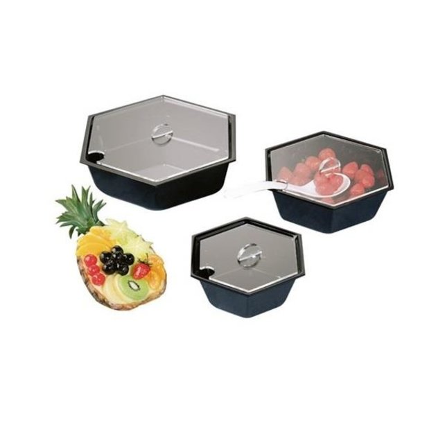 Transparant deksel voor 3 ltr.bak