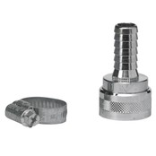 Snelkoppeling 1/2 met 1/2 slangpilaar Vikan