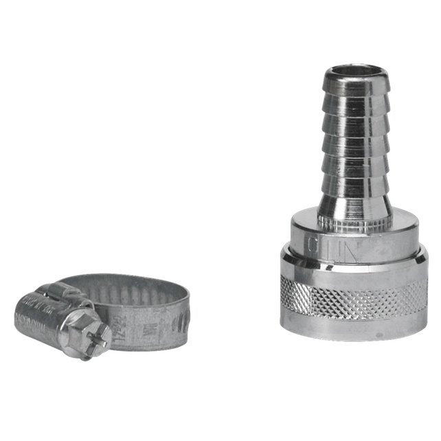 Snelkoppeling 1/2 met 1/2 slangpilaar Vikan