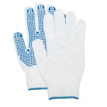 Handschoenen Oxxa knitter Rondgebreide pol/kat handschoen met PVC nop