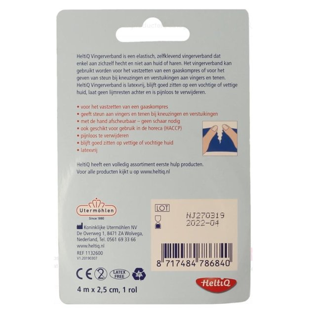 Heltiq vingerverband