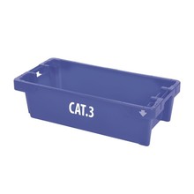 Viskist 40kg/60 ltr. met opschrift  CAT.3