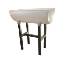 Rvs  onderstel t.b.v. spoelkuip