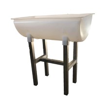 Rvs  onderstel t.b.v. spoelkuip