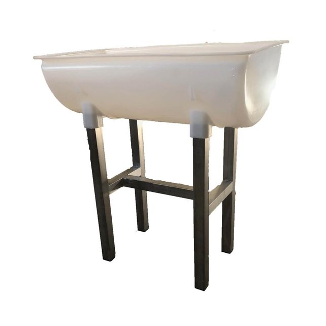 Rvs  onderstel t.b.v. spoelkuip