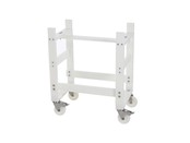 Kunststof onderstel t.b.v. spoelkuip incl wielen met rem