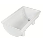Spoelkuip met uitloopgat 100 Ltr