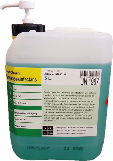 Doseerpomp voor 2 ml  voor 5 ltr can