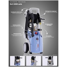 Kränzle 2160 TST koudwater hogedrukreiniger + vuilfrees