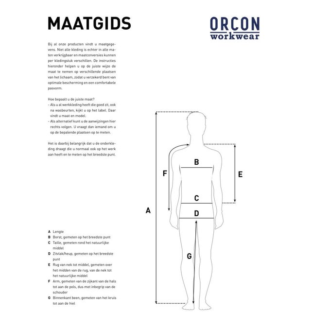 Werkbroek Beavernylon Orcon