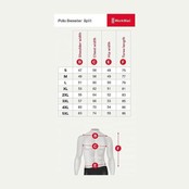 Polosweater Bi-Colour onbedrukt Workman