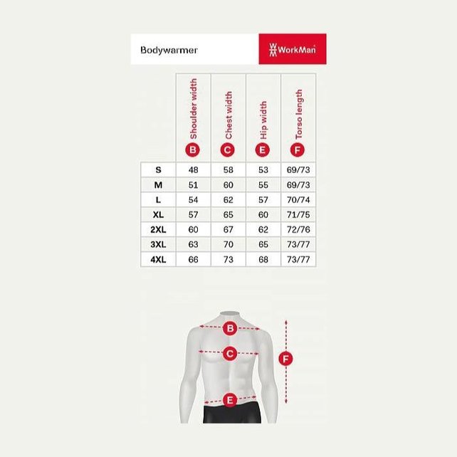 Bodywarmer beaver  D-sign  (WorkMan)