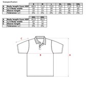 Polo onbedrukt mix Lemon & Soda