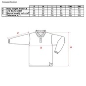 Polosweater zwart - Onze Vis