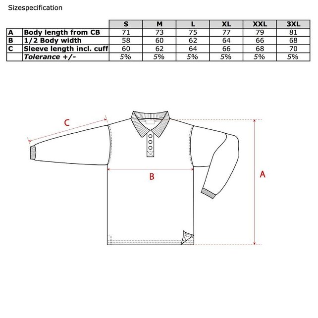 Polosweater zwart - Onze Vis