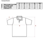 Polo onbedrukt mix dames Lemon & Soda