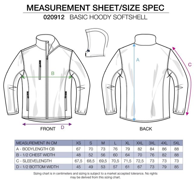 Clique Basic Hoody Softshell heren