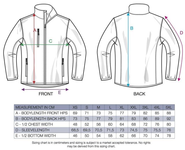 Clique Basic Softshell Jack heren