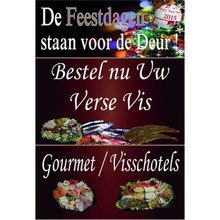 Poster (De feestdagen staan voor de deur)