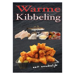 Poster (Leisteen warme kibbeling)