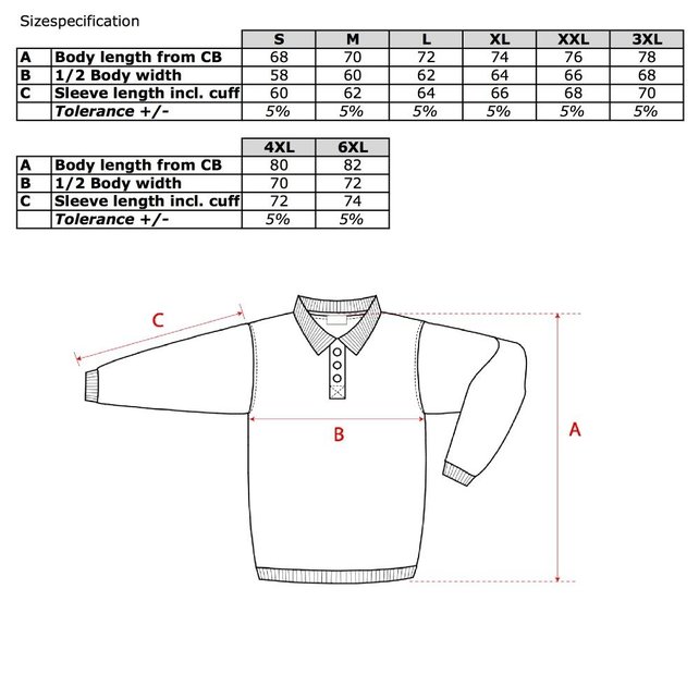 Polosweater met boord  Lem&Soda 3210