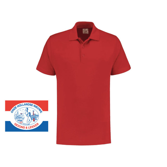 Polo met logo haringhapper - Hollandse Nieuwe