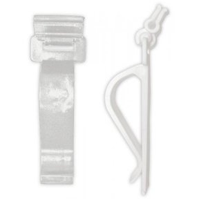 Prijskaartklem  met beweegbare houder