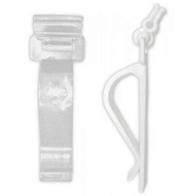 Prijskaartklem  met beweegbare houder