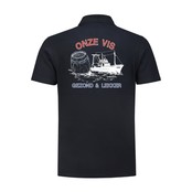 Polo bedrukt 'Onze vis''