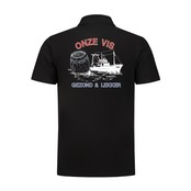 Polo bedrukt 'Onze vis''