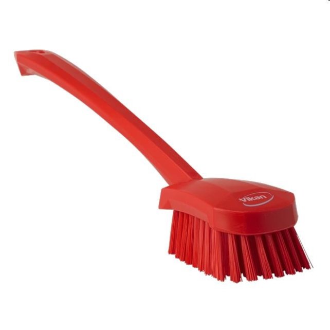 Afwasborstel hard lange steel Vikan