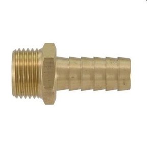 Messing slangtule 13mm x ½" BSP bu.dr..