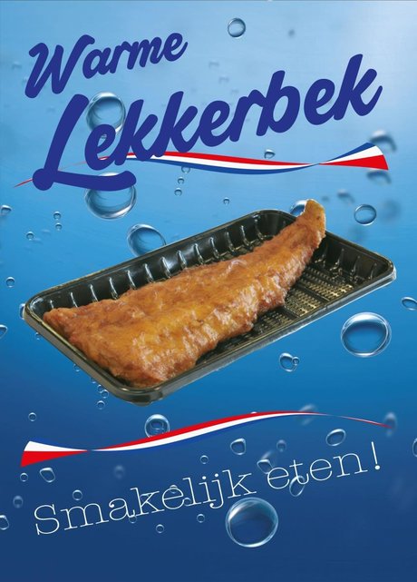 Poster druppel (Lekkerbek)