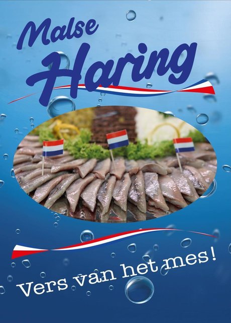 Poster druppel (Haring)