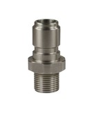 Insteeknippel st-3100 1/2 bu rvs zacht