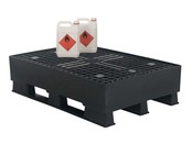 Opvangpallet met rooster