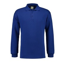 Polosweater onbedrukt open hemd Lem&Soda