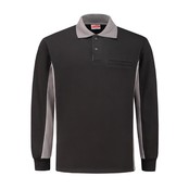 Polosweater Bi-Colour onbedrukt Workman
