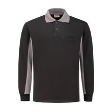 Polosweater Bi-Colour onbedrukt Workman