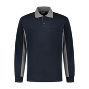 Polosweater Bi-Colour onbedrukt Workman