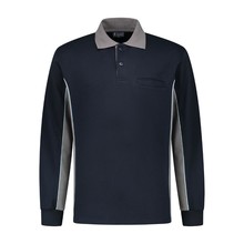 Polosweater Bi-Colour onbedrukt Workman