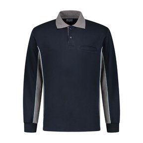 Polosweater Bi-Colour onbedrukt Workman