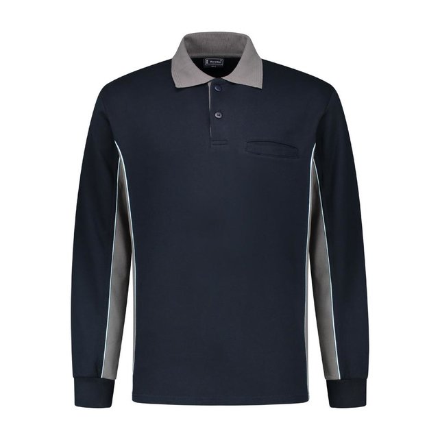 Polosweater Bi-Colour onbedrukt Workman