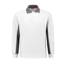 Polosweater Bi-Colour onbedrukt Workman